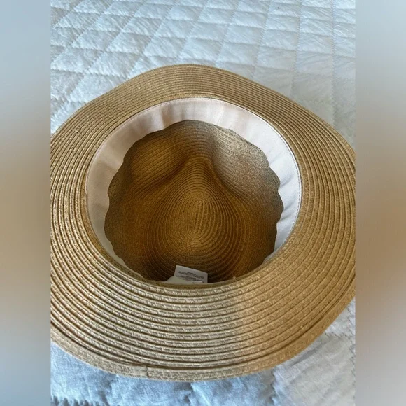 Madewell Packable Fedora Sun Hat - Size M/L - Picture 4 of 5